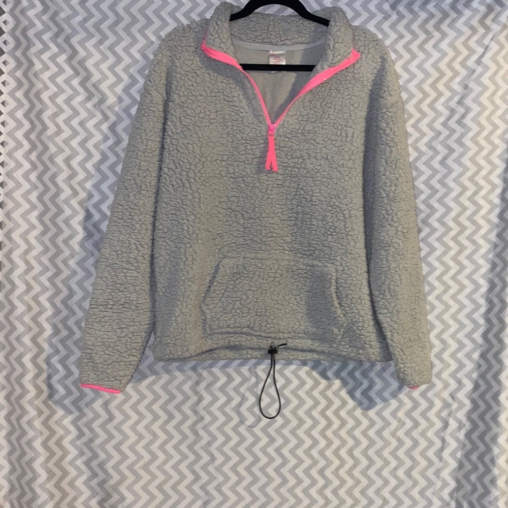 Fluffy pull over